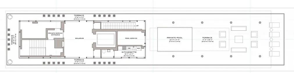 宝格丽三层,宝格丽75层