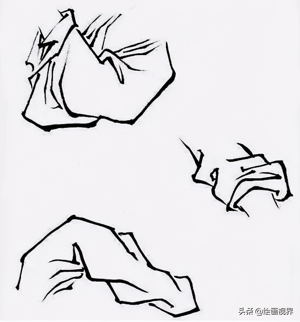 白描的基本技法步骤,中国白描技法基础入门