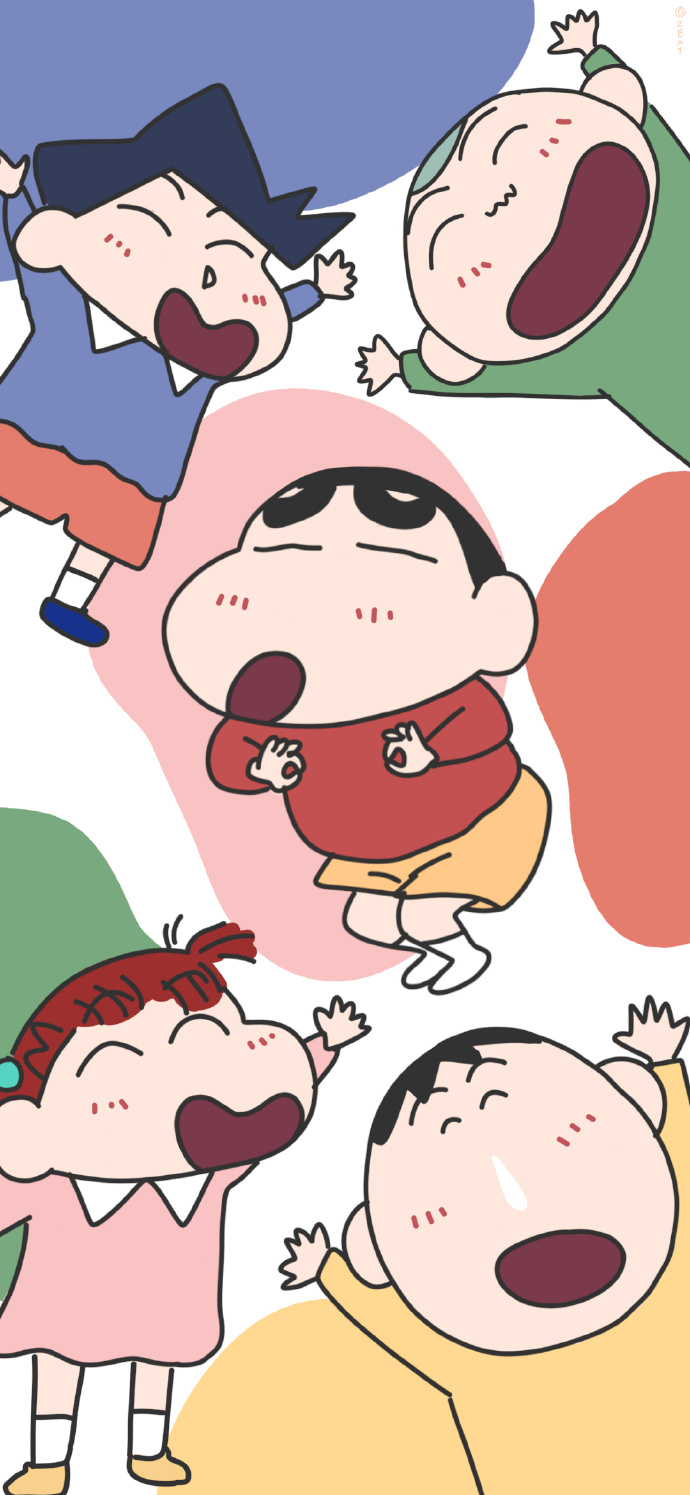 蜡笔小新图片壁纸可爱,手机壁纸可爱蜡笔小新