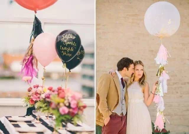 网红气球布置场景,网红生日气球布置