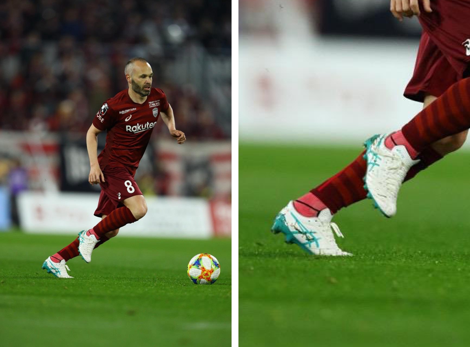 带你饱览过去一周国际赛场上的那些“亮眼”足球鞋