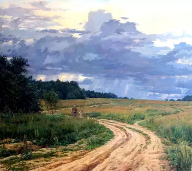 忻东旺油画俄罗斯风景作品,33幅俄罗斯精美风景油画