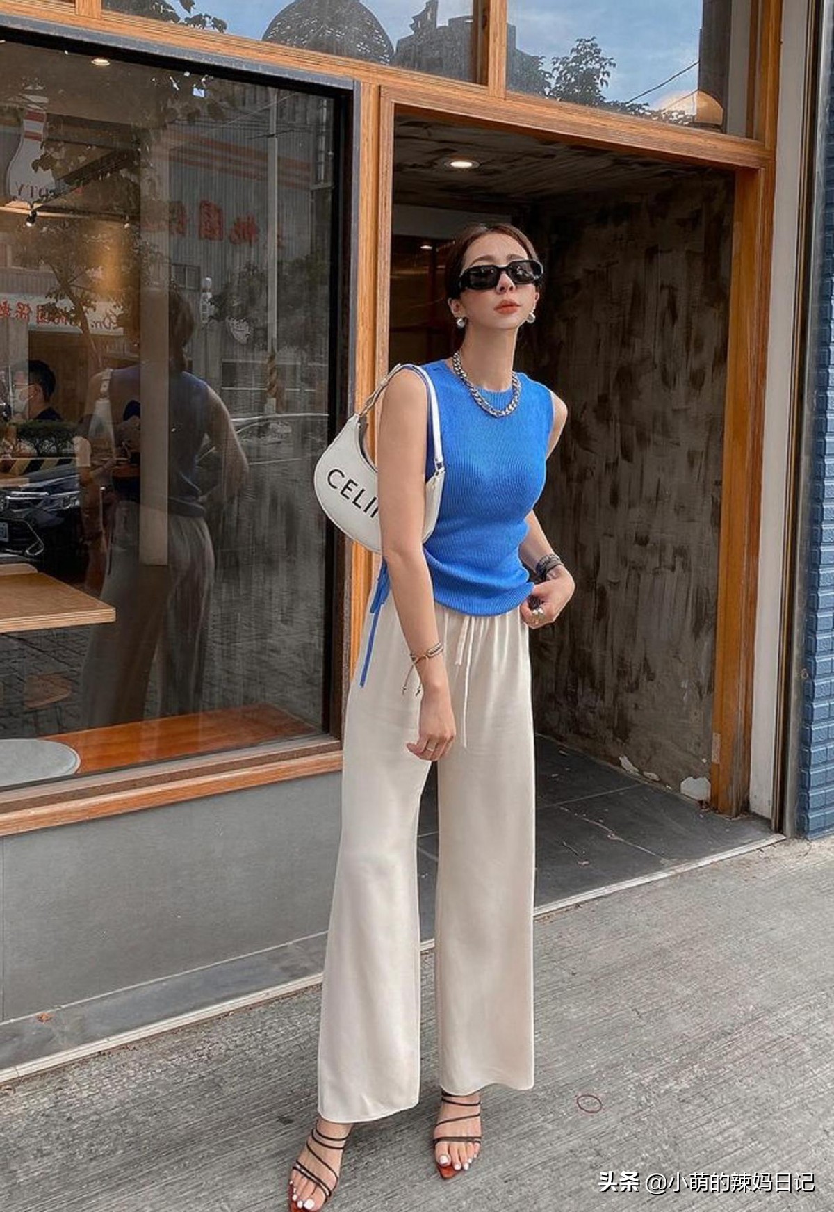 今年超火的阔腿裤穿搭显高,阔腿裤搭配什么上衣好看才有气质