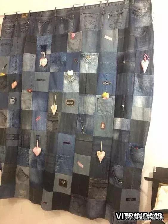 牛仔裤旧物改造手工制作小学生,废旧牛仔裤各种改造图解