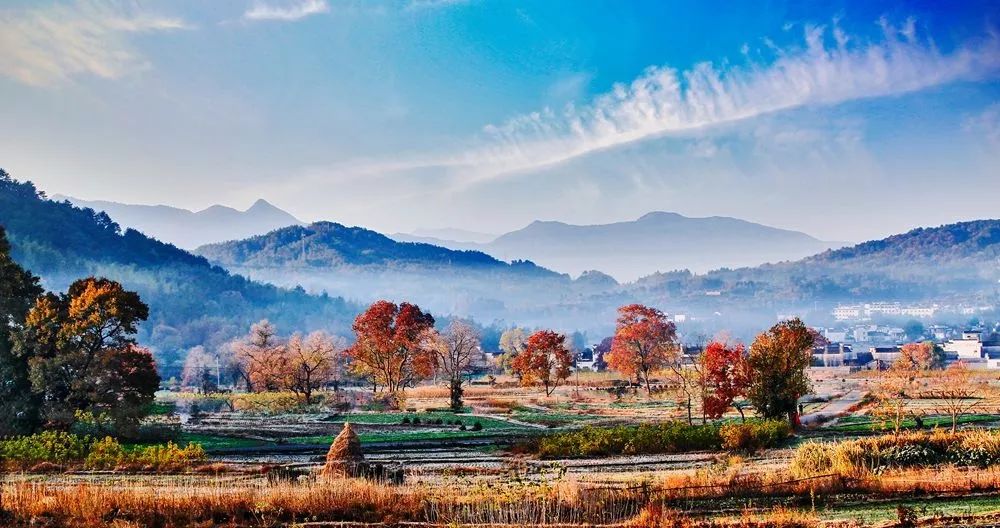徽州赏秋三日游自驾游攻略,小众徽州赏秋村落
