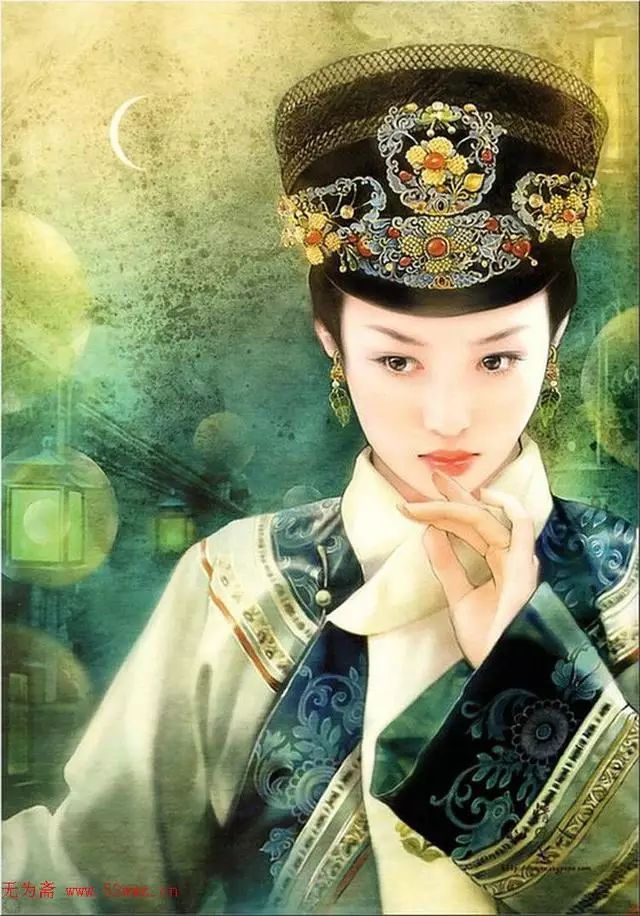 古代女性人物画欣赏,古代四大美女画欣赏图