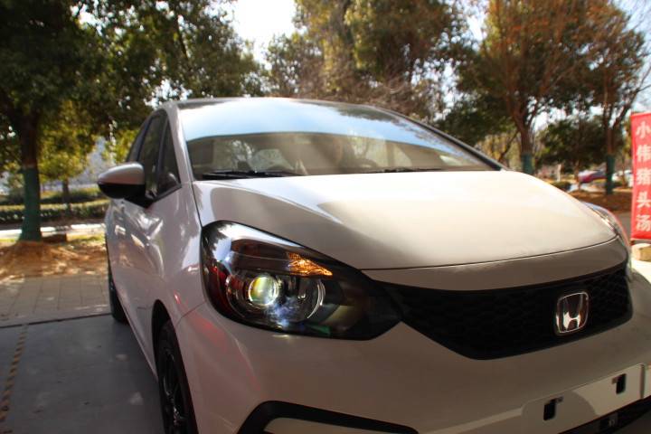 四代飞度车灯升级案例,2018款本田飞度灯光