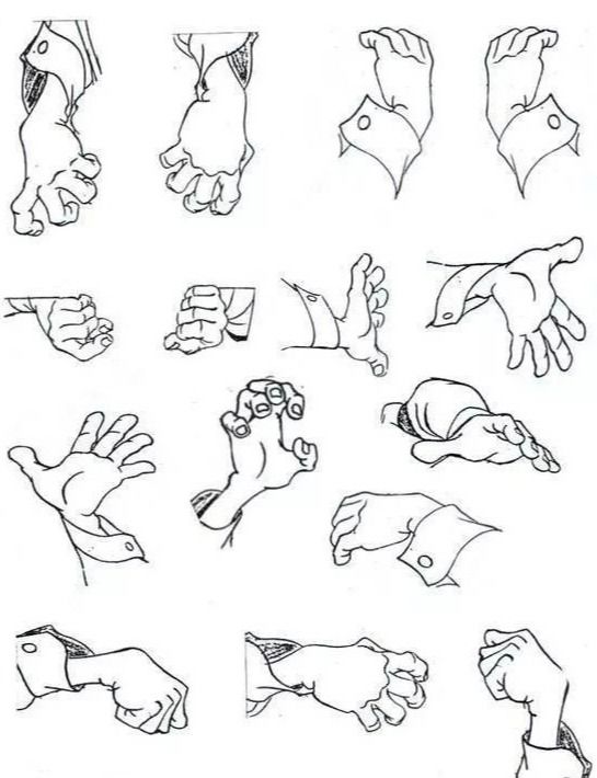 动漫人物手怎么画,画动漫人物手的画法