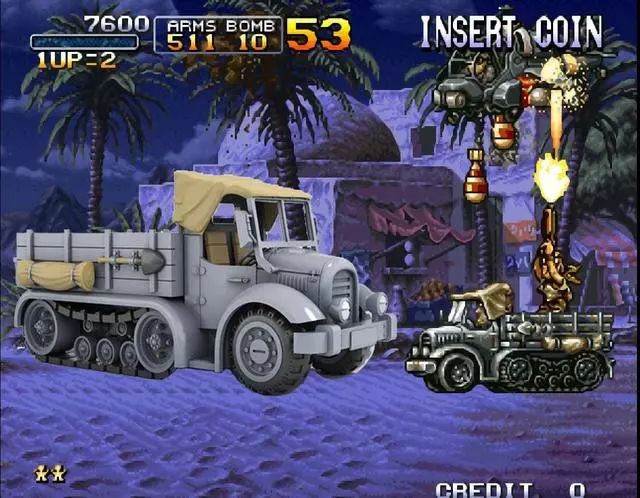 街机合金弹头boss大全,合金弹头2双人同屏恐怖彩蛋