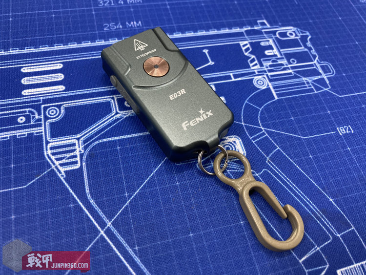 fenix菲尼克斯e03r钥匙扣,fenixe03r钥匙扣