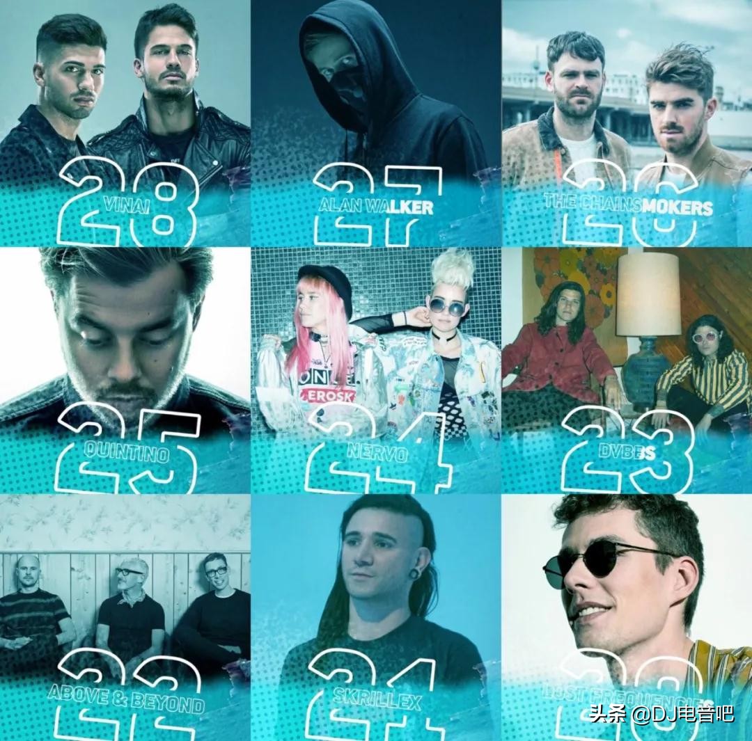 2019荷兰百大万人dj现场,全球百大dj劲爆现场最新