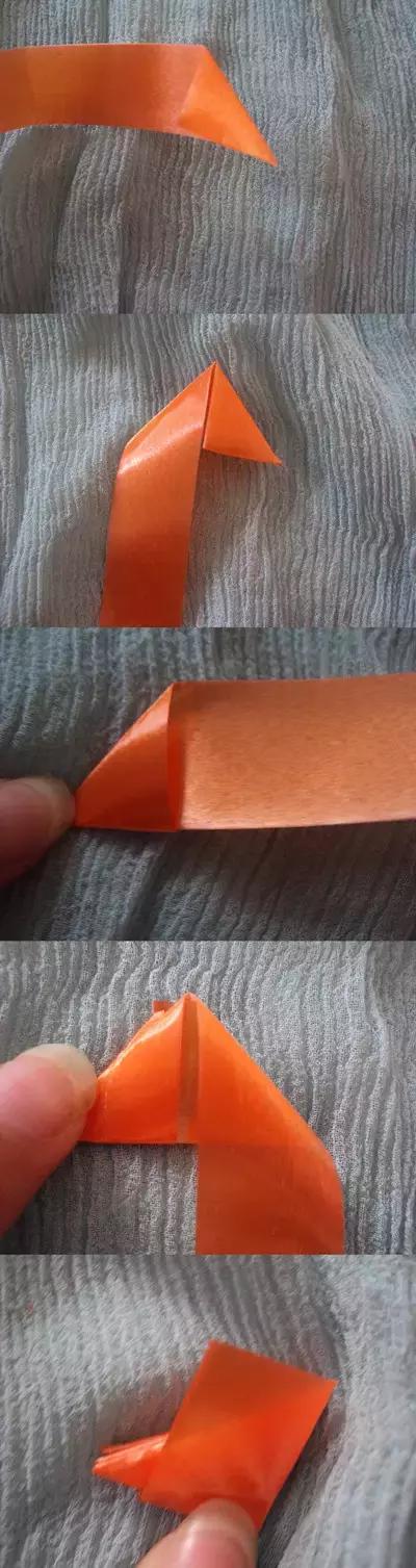 80年风铃折法,90年代折风铃详细教程