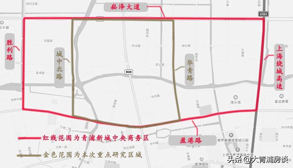 青浦新城中央商务区规划示意图,青浦新城商务区进展