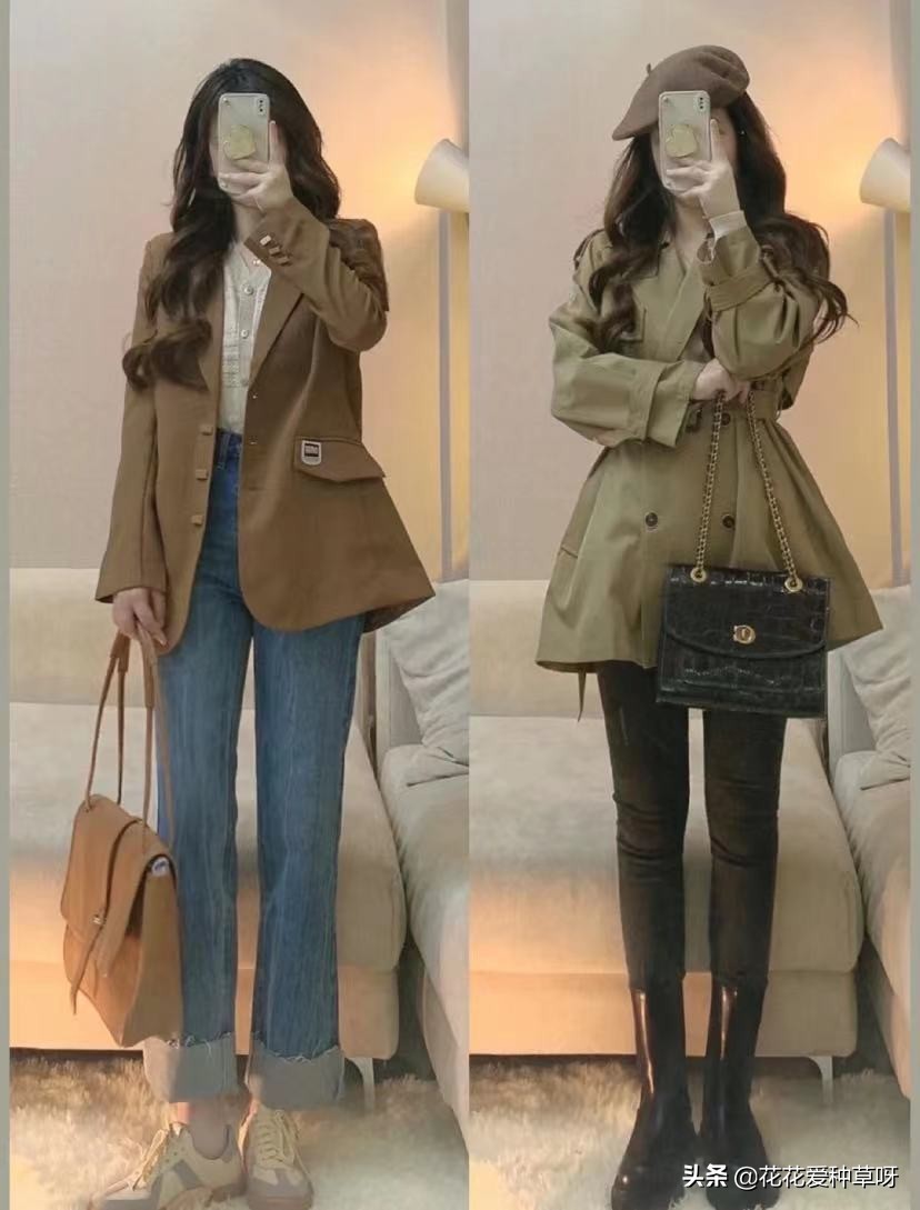 极致温柔的气质早秋穿搭