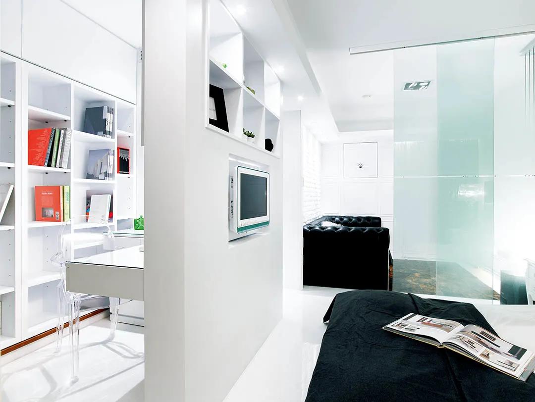 小户型不规则户型设计,小户型二合一户型布局设计