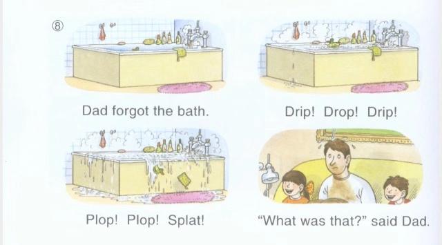 2级绘本（A）Lesson21：爸爸泡了个泥水澡，成了个大泥人