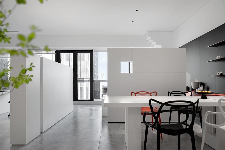 40平米办公室装修设计高端感,办公室装修空间美学