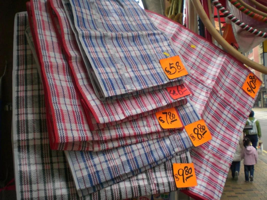 今年流行红白蓝袋,红白蓝编织袋香港