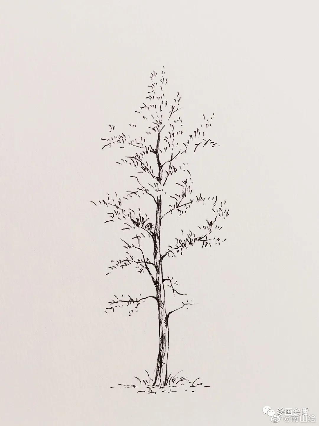 吴冠中钢笔风景速写,黄劲勇钢笔风景速写