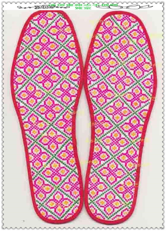 绣花鞋垫欣赏,绣花鞋垫大全完整版