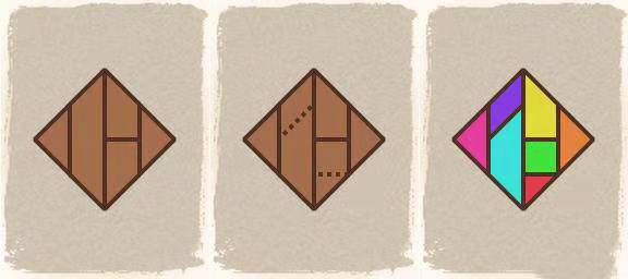 3-6岁幼儿七巧板数学启蒙,益智七巧板宝宝思维训练