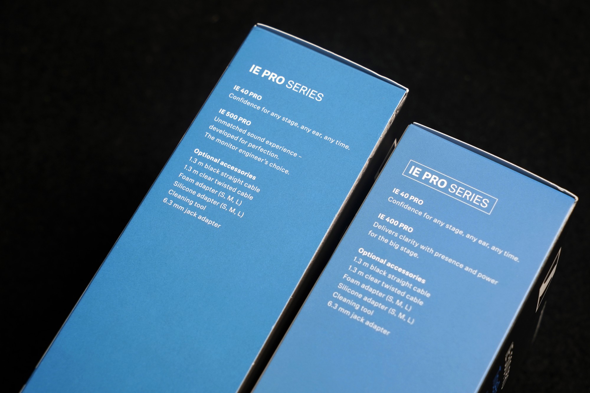 W的开箱/Sennheiser的监听双子IE400PRO和IE500PRO