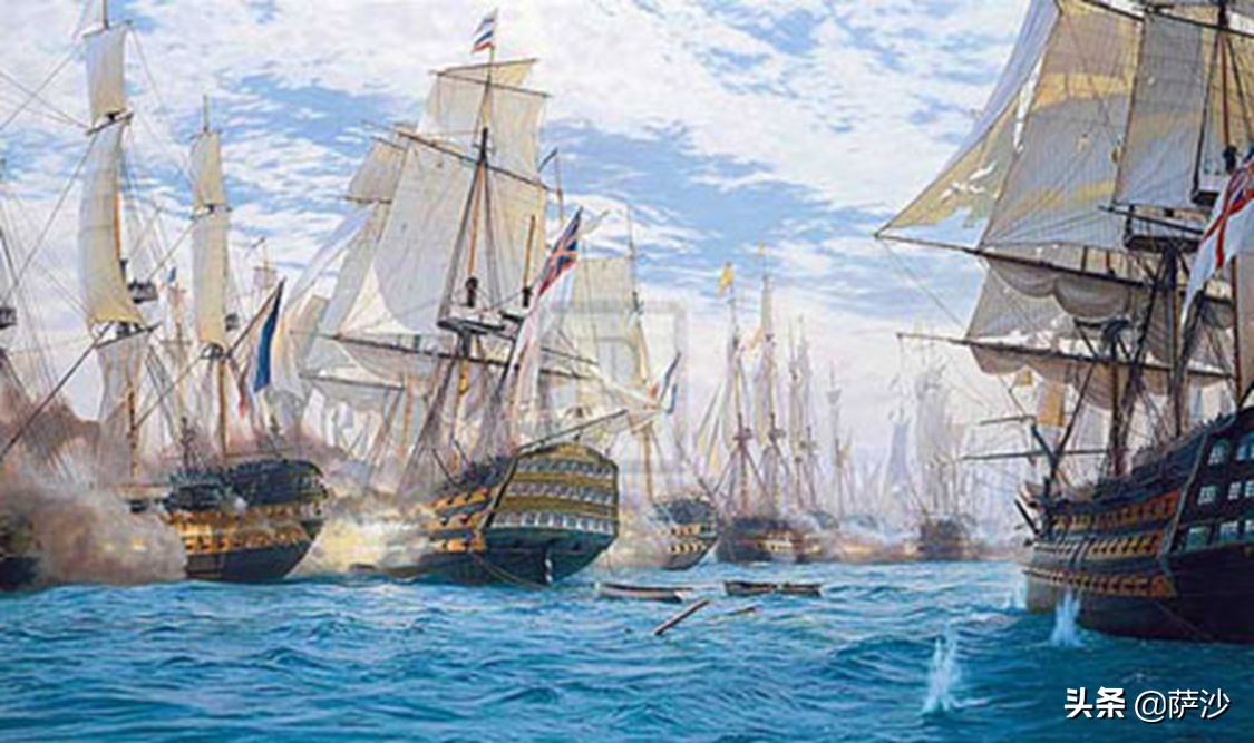 英国是如何打赢特拉法加海战,18世纪英国海军对战法国海军