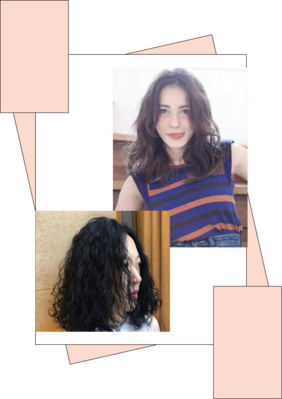 海藻卷发型好打理吗,海藻卷发型中发