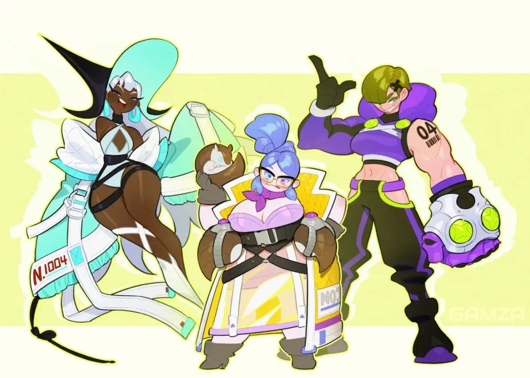 LEEMK,GAMZA/贯彻爱与真实的邪恶｜插画分享