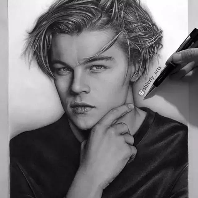 她画的素描比本人还美！比照片还真实，24万网友已被她征服