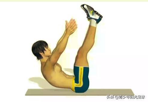 足球运动员的腹肌怎么练的,哪些足球动作能练出腹肌