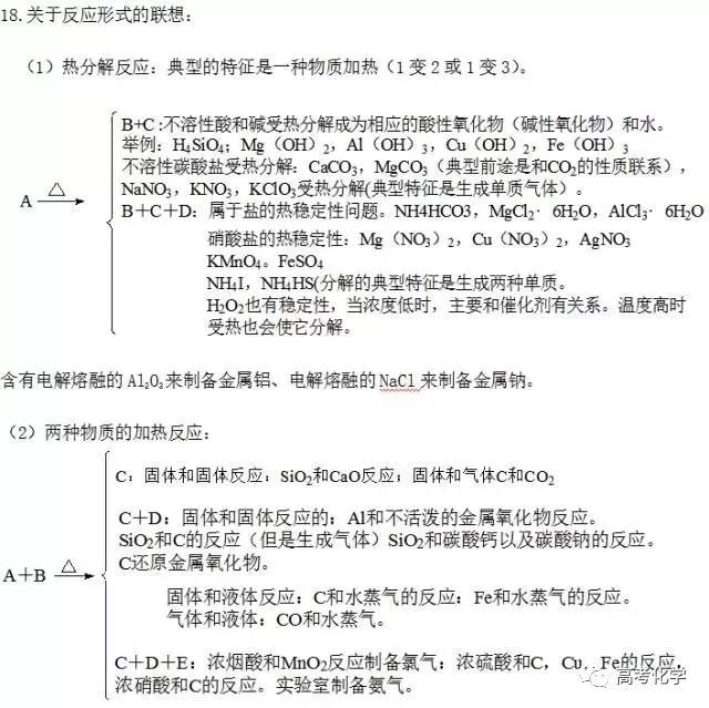 高一化学易错知识点,九上化学易错知识点