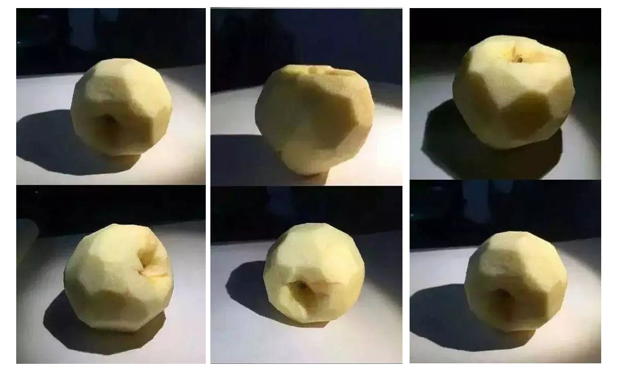 简单的以假乱真苹果怎么画,怎样画苹果简单好看