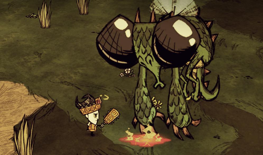 饥荒所有怪物的打法,饥荒刚开始遇到怪物怎么办