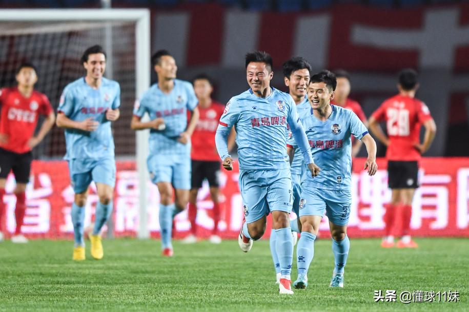 中甲青岛6比1,中甲积分榜青岛西海岸冲超