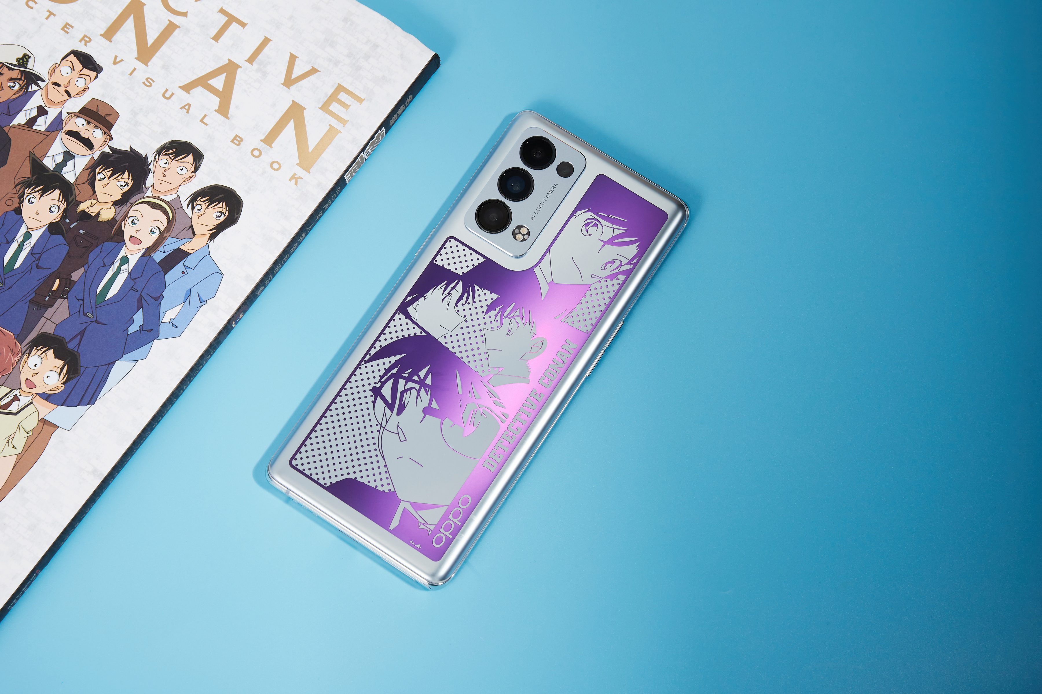 新兰CP粉最想要的手机？Reno6 Pro+柯南限定版，每一处都是情怀