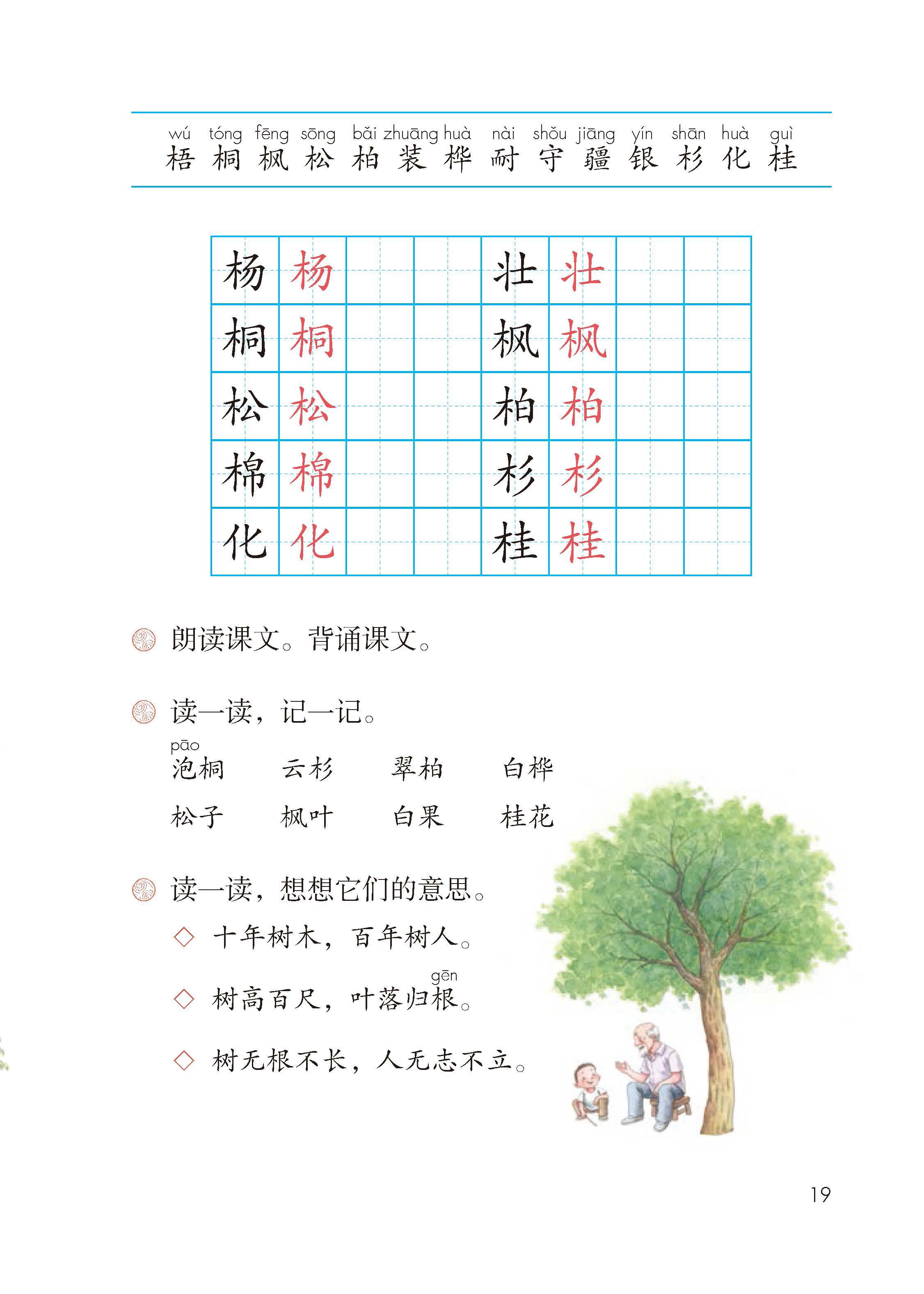 人教版语文二年级上册知识点复习,暑假二年级上册语文预习重点归纳