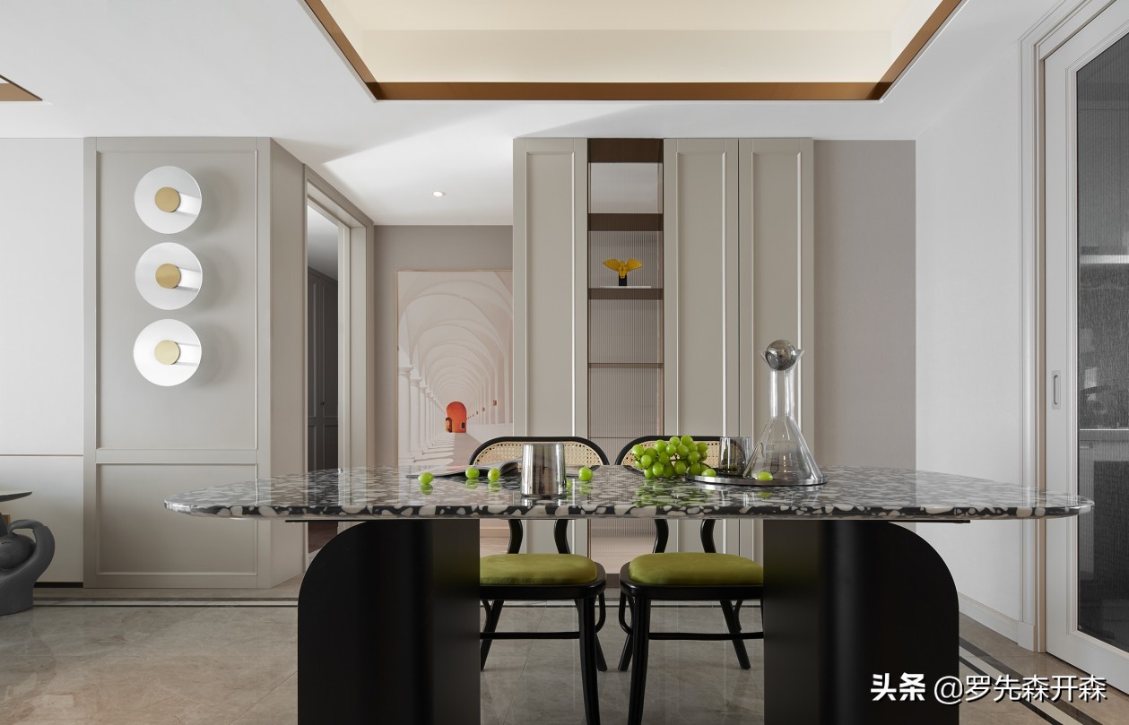 139平精装房装修改造设计效果图,138平米带精装修改造