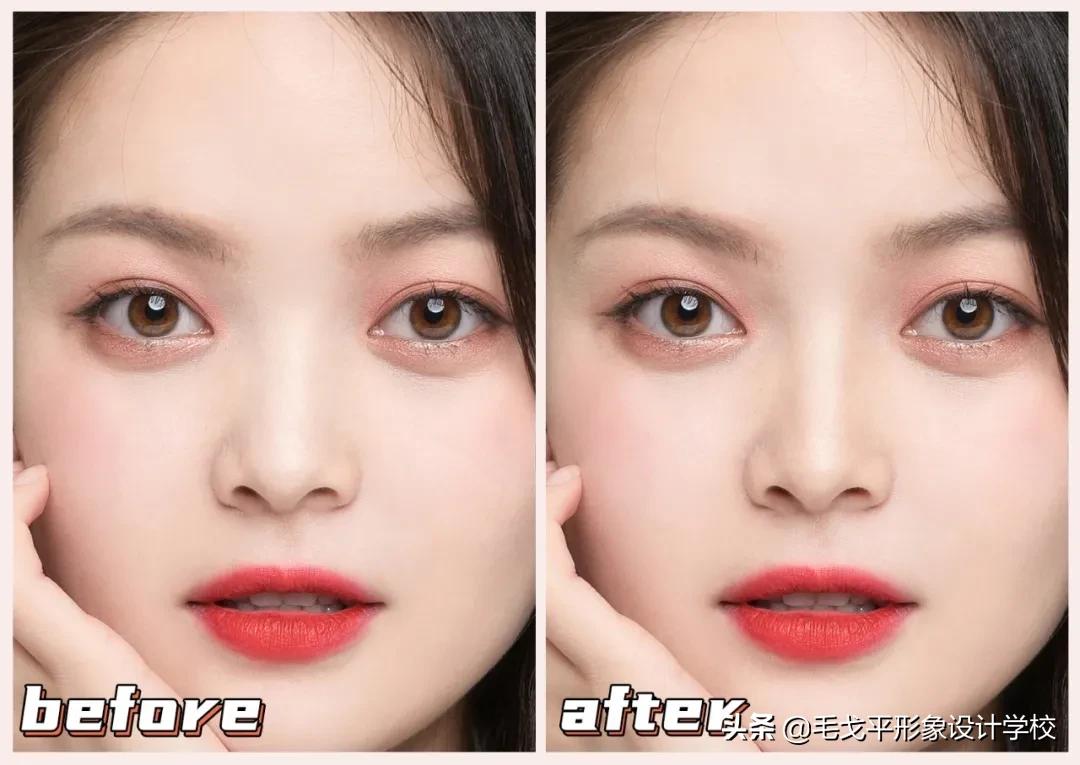日常鼻影画法教程,鼻影画法正确的化妆方法
