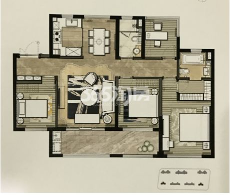 河西中房价,河西中豪宅
