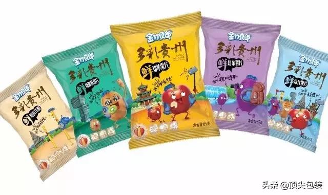 有创意的薯片包装,薯片包装风格