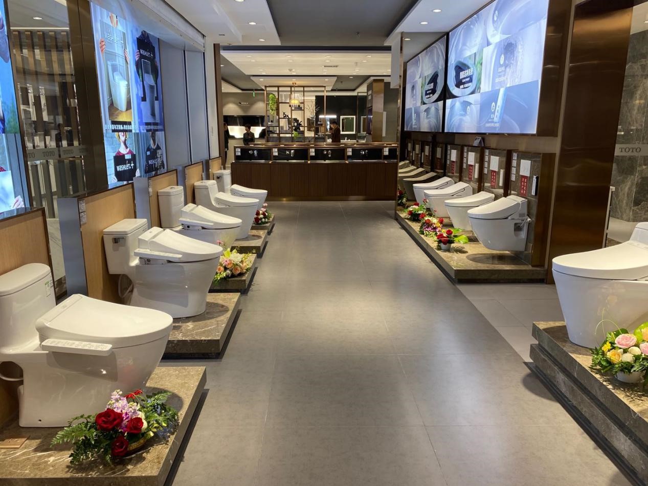 toto天津旗舰店,天津环渤海箭牌旗舰店