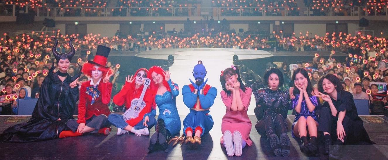 twice四周年万圣节mina,twice五周年见面会