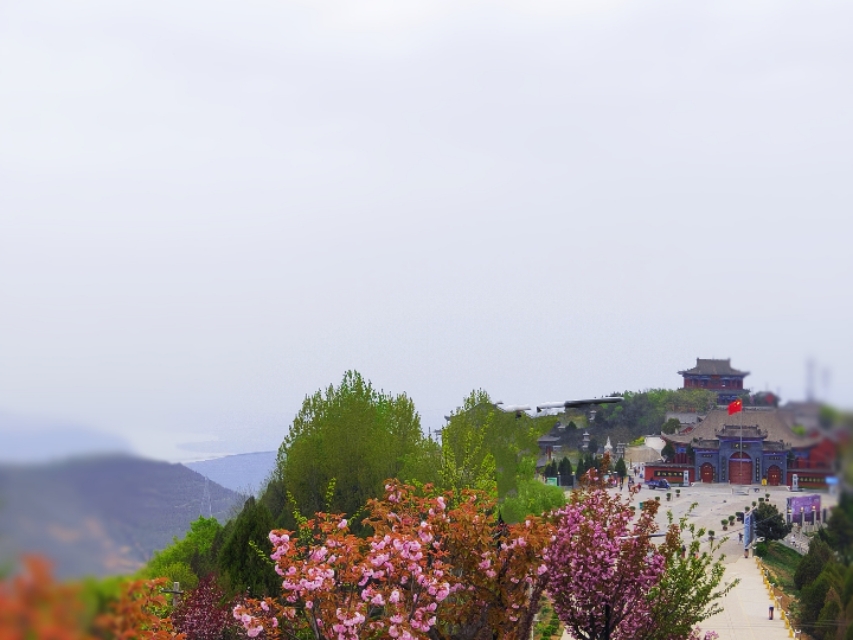 凤翔县灵山寺庙,佛教圣地灵山寺