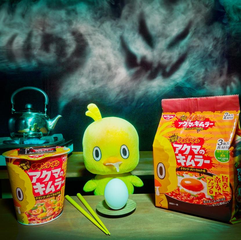 日清第一款杯面,以假乱真食物模型