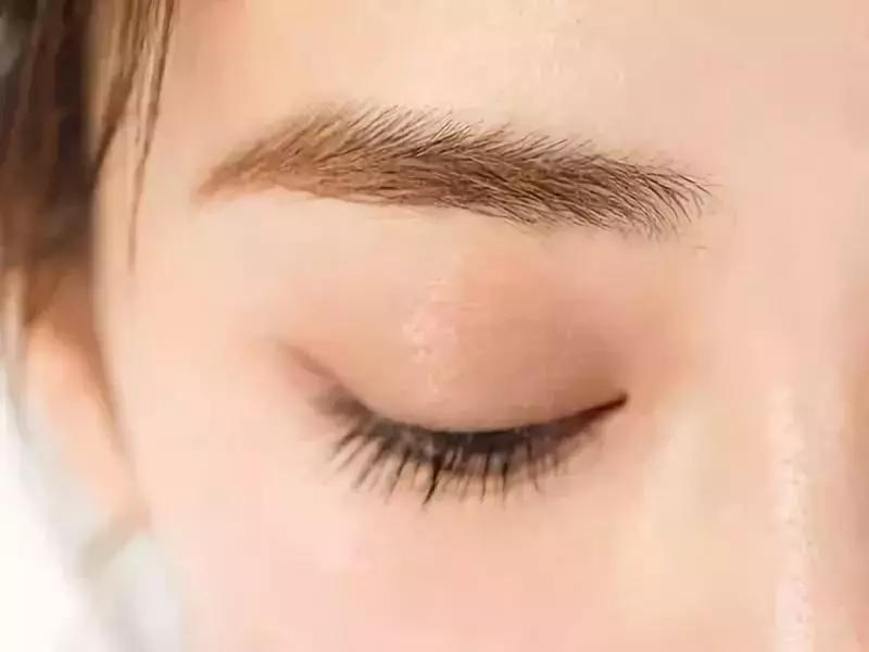 日杂风眉毛画法,日杂感妆容视频教程