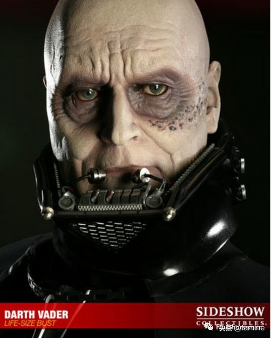 模玩图鉴星球大战达斯维达,星球大战达斯维达摘下头盔