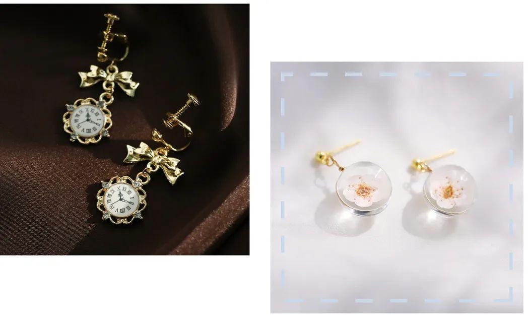 100款无耳洞耳夹图片,耳夹没耳洞可以戴吗