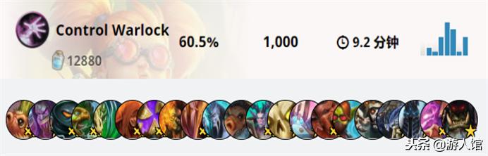 炉石传说经典术士卡组,2021新赛季术士标准天梯最强卡组