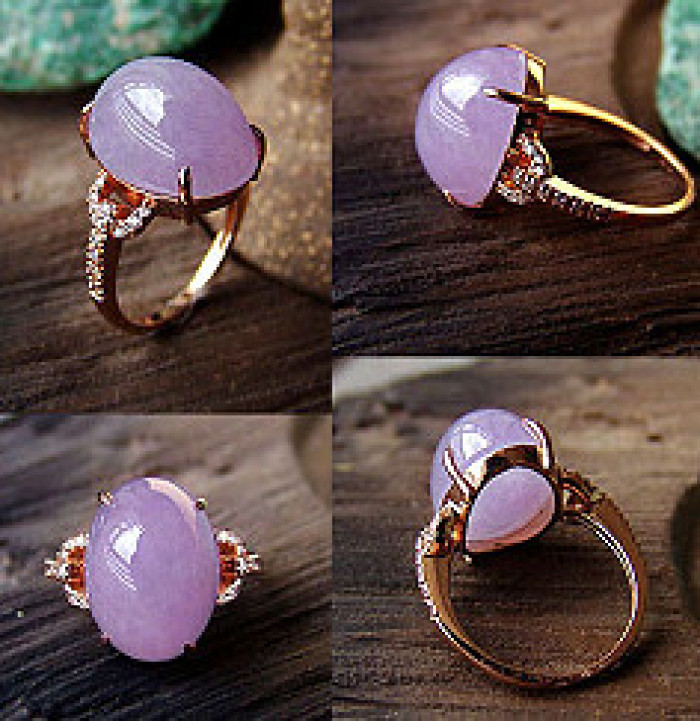 浅谈不同档次的紫罗兰翡翠的价格,紫罗兰翡翠原石如何挑选